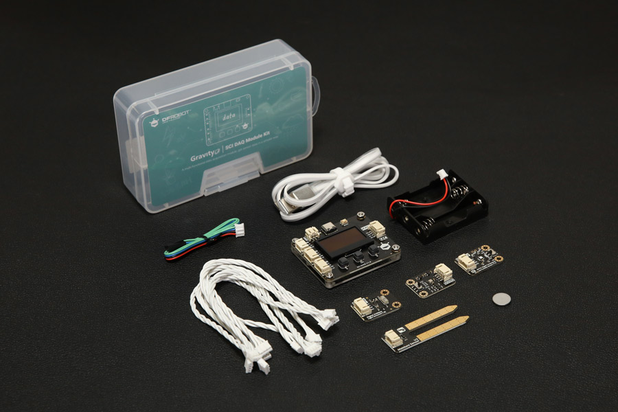 Gravity: Kit de módulo de adquisición de datos científicos para experimentos educativos